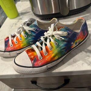 Vibrant Tie-Dye Women's Sneakers